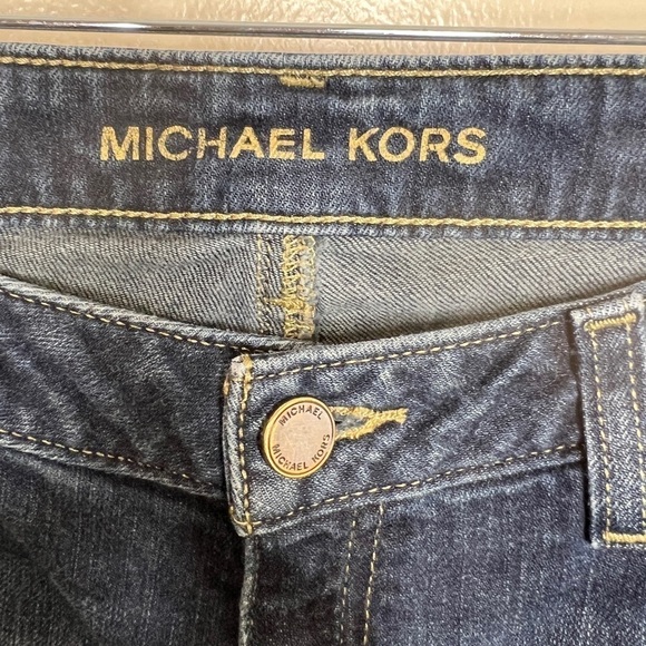 Michael Kors Dark Wash Bootcut Jeans Womens 6S Casual Outdoor Walking Blue - Picture 8 of 8